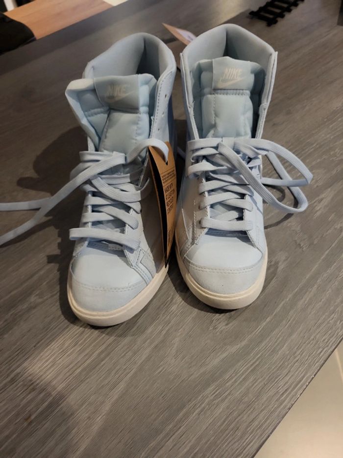 Basket nike mid next nature montante bleu - photo numéro 6