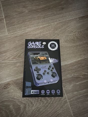 Console rétro gaming r36s blanc