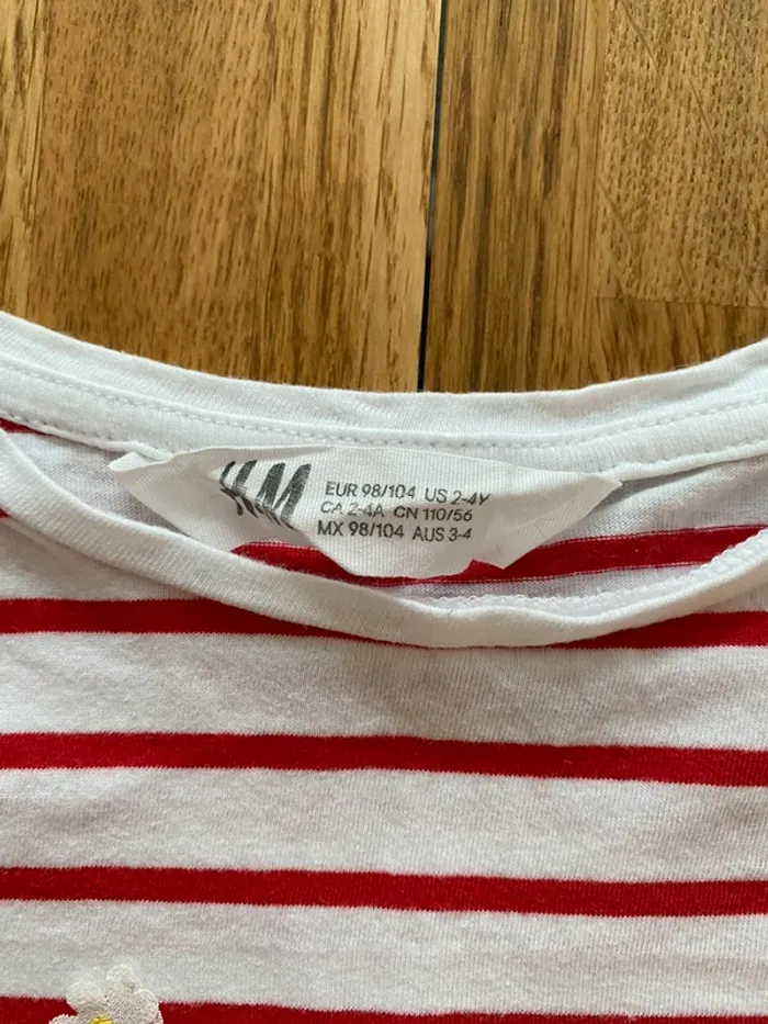 Marinière blanc/rouge - photo numéro 2