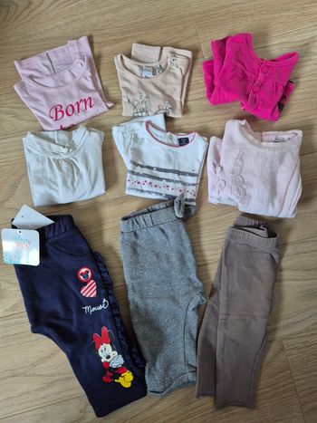 Lot ensembles 6 mois fille
