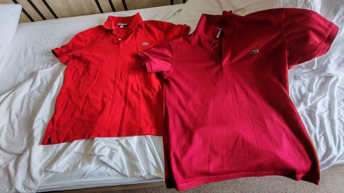 Lot de 2 polos Lacoste - photo numéro 2