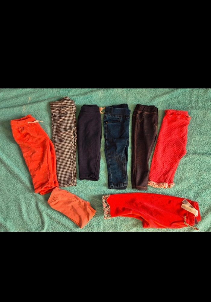Lot pantalons 18 mois