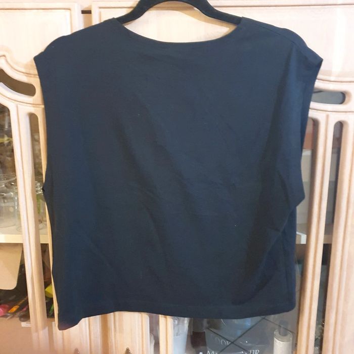 Joli haut noir sans manche taille XL Cache-cache - photo numéro 5