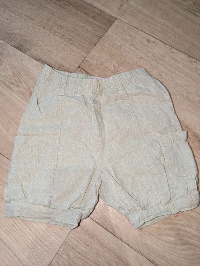 Lot 3 shorts fille 6 Mois 68cm - photo numéro 4