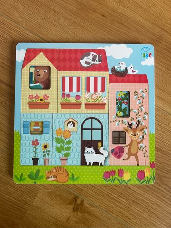 Puzzle surprise en bois