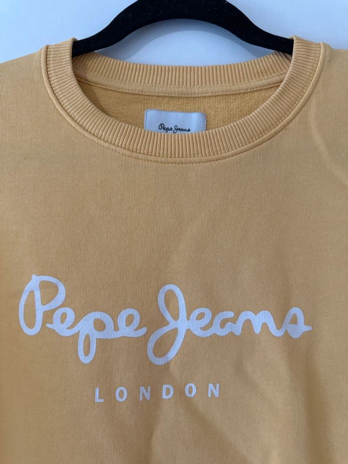 Sweat Pepe Jeans jaune – Taille M – Très bon état - photo numéro 3