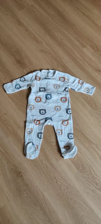 Pyjama velours 18 mois