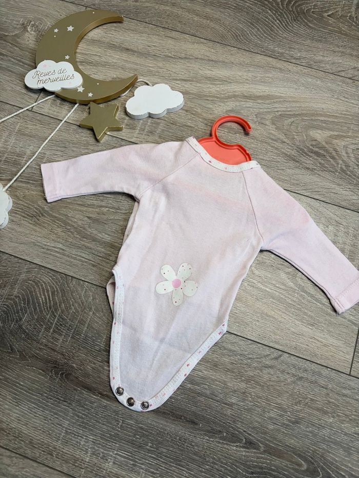 Bodie bébé fille rose et blanc Naissance - photo numéro 2