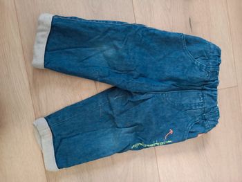 Pantalon double polaire 12 mois