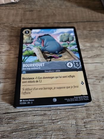 Carte Lorcana Bourriquet