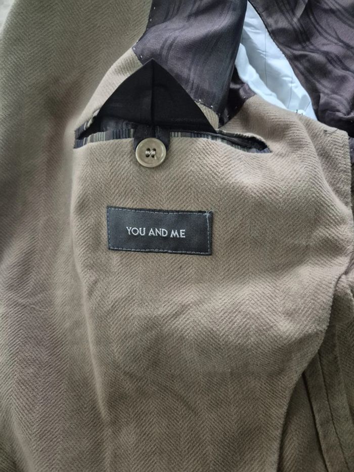 Blazer veste beige homme M You and Me - photo numéro 6