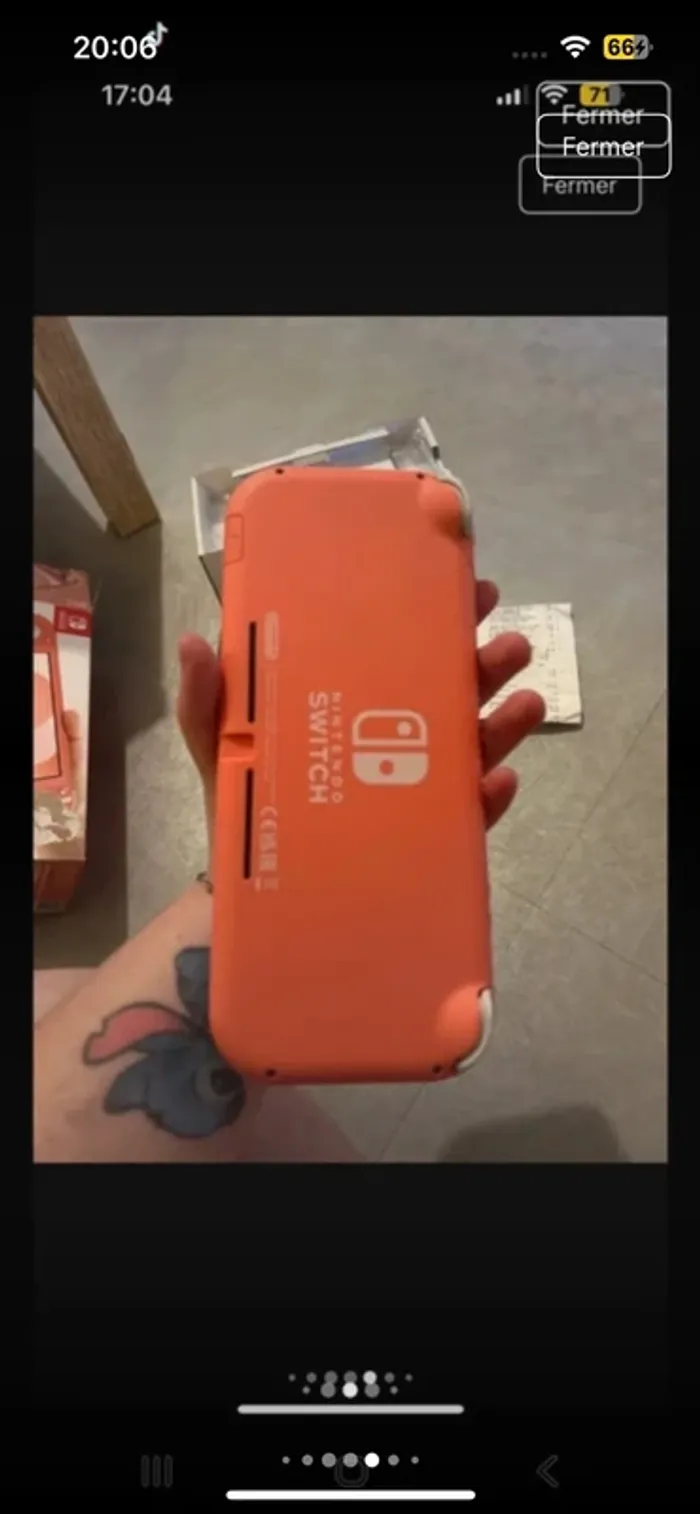 Switch lite rose encore sous garentie - photo numéro 7