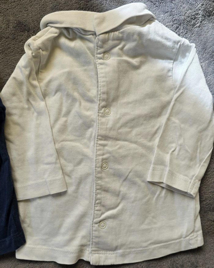 Lot de 2 Sous Pull à col roulés en 3 mois - photo numéro 3