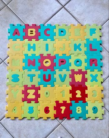 Tapis en mousse puzzle Alphabet 