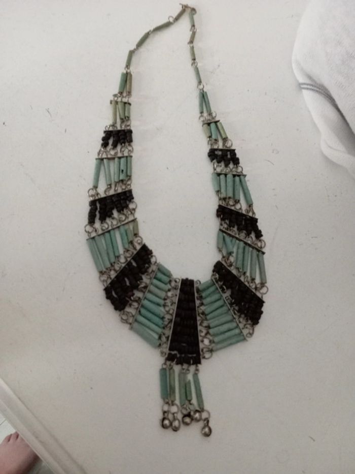 Collier plastron style égyptien - photo numéro 6