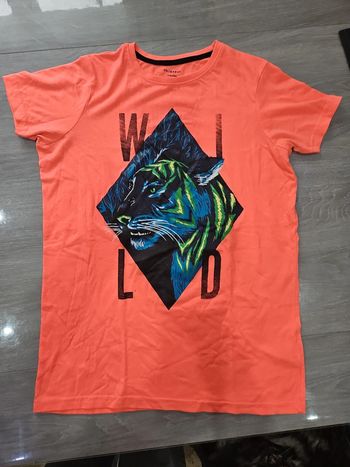 T-shirt manches courtes garçon T 14 / 15 ans