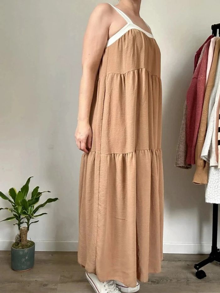 Les Follies Robe longue camel - Taille unique – Neuve sans étiquettes - photo numéro 5