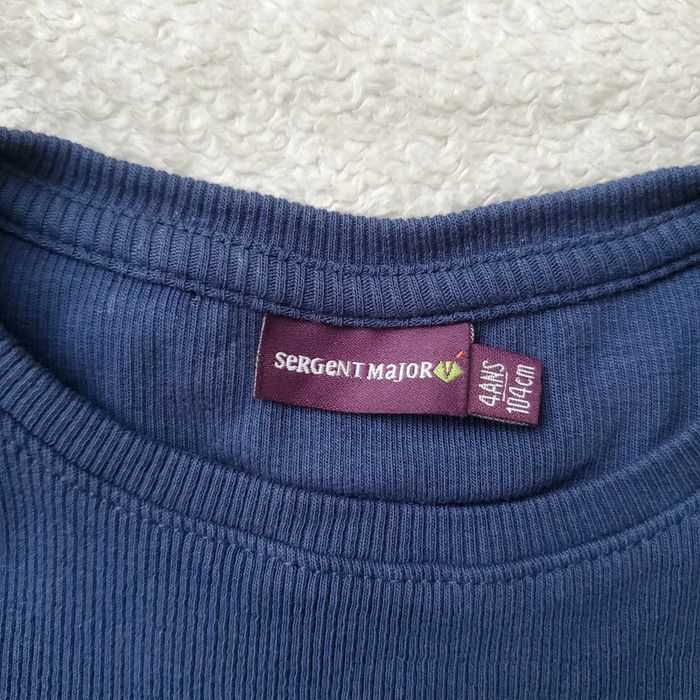 Tee-shirt sergent major fille en 4ans - photo numéro 3