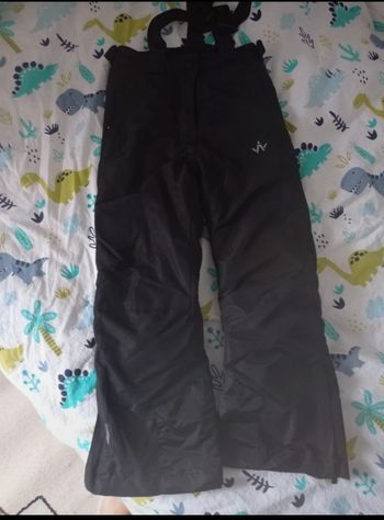 Salopette noire de ski enfant 6 ans