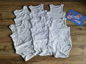 Lot de 6 bodies sans manches orchestra