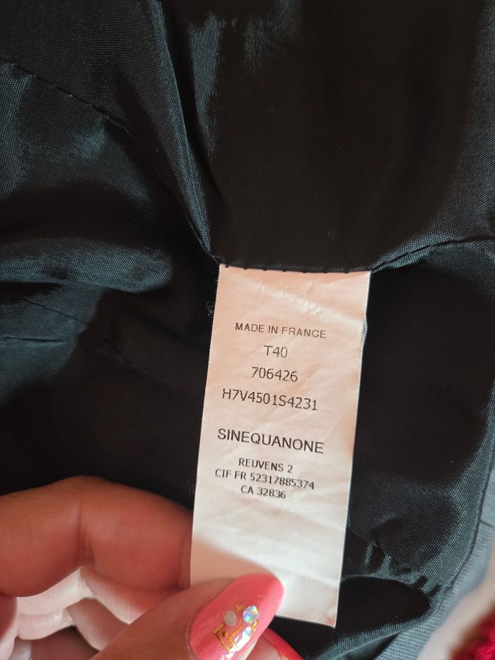 Tailleur pantalon Sinéquanone – Élégance intemporelle en gris anthracite - photo numéro 8