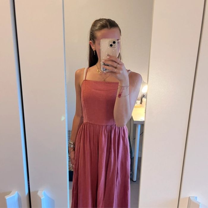 Robe vieux rose taille S