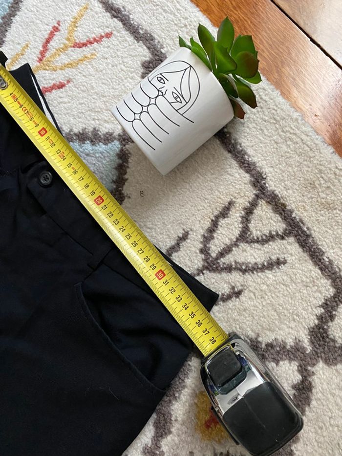 pantalon de costume, à plis et à jambe large sans marque - photo numéro 6