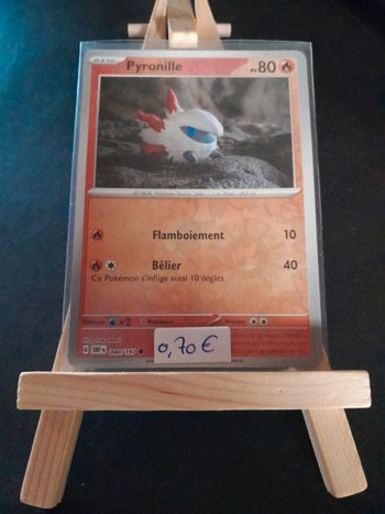 Carte Pokémon Pyronille Reverse 40/197