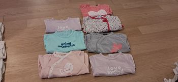 Lot Pyjama été fille1 mois