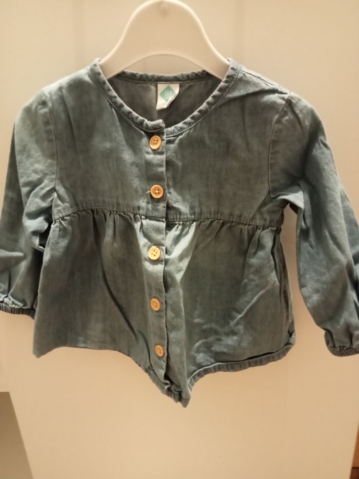 Blouse en jean - photo numéro 2