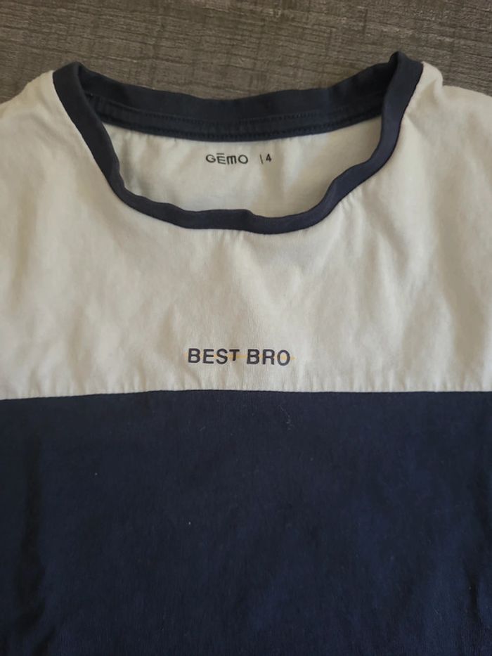 T-shirt Best bro - photo numéro 2