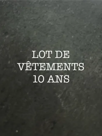 Lot de 10 ans