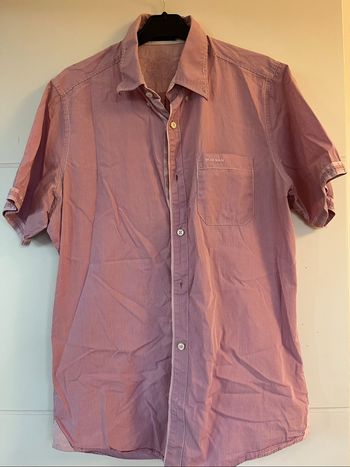 Chemise Olly Gan rose petits carreaux