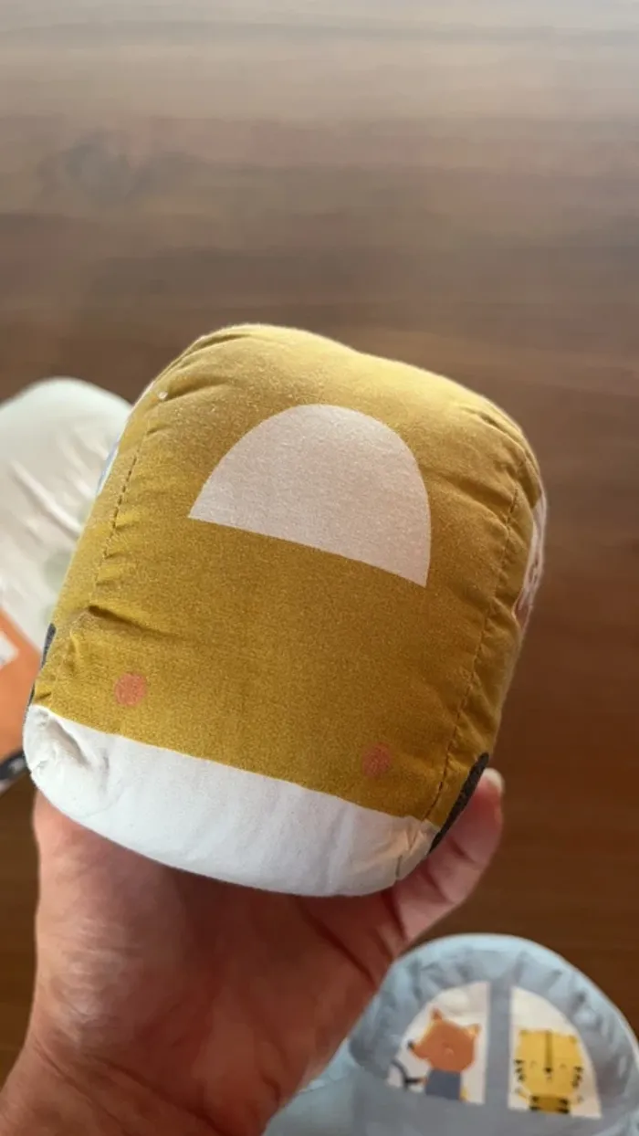 Lot 3 petites voitures en tissu pour deco chambre bebe vertbaudet - photo numéro 12
