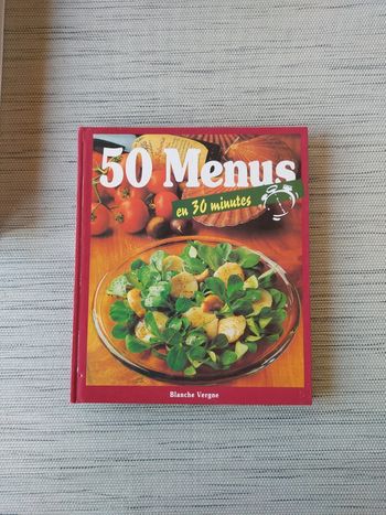 50 menus en 30 minutes