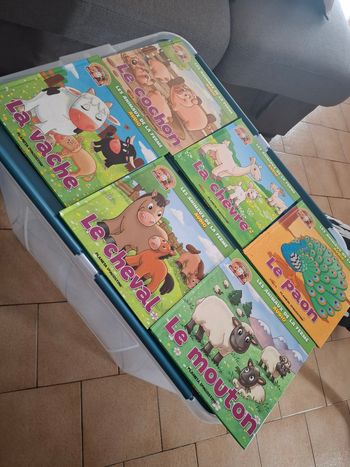 Lot livres les animaux de la ferme