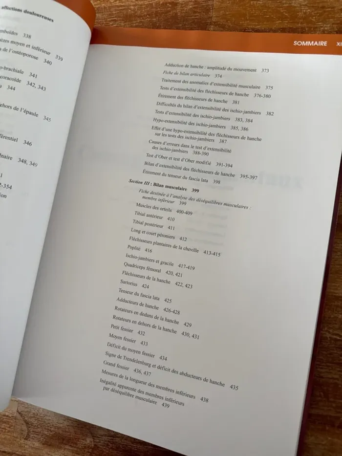 Livre les muscles, bilan et étude fonctionnelle, anomalie et douleur posturale - photo numéro 7