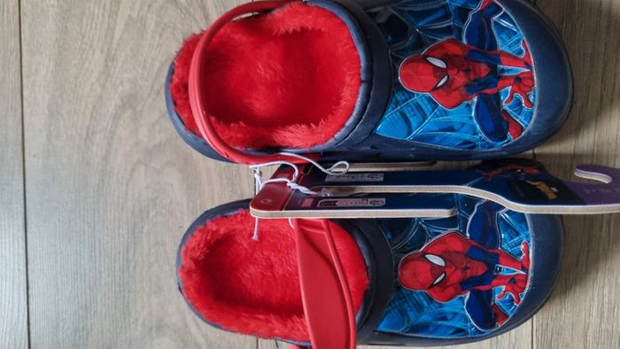 Sabot sandales spiderman neuf 28 fourrure intérieur - photo numéro 6