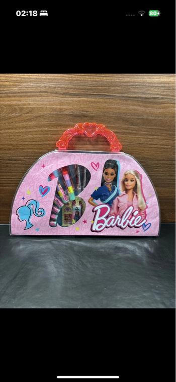 Malette de coloriage barbie