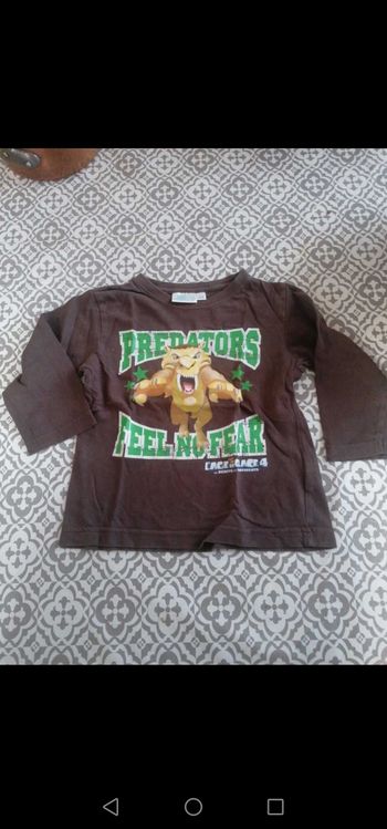 T-shirt manche longue 3 ans