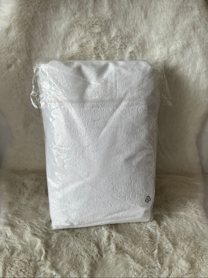 Protège matelas imperméable 90 x 200 cm, anti acariens - photo numéro 3