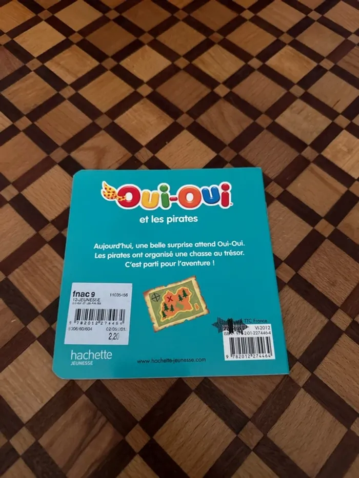 Livre Oui-Oui et les pirates - photo numéro 2