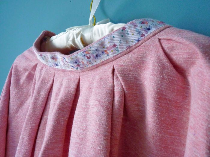 Jupe Fille Paul Smith 12 ans évasée rose ceinture fleurie TBE - photo numéro 2