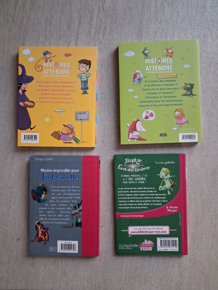 Lot 4 livres enfant - excellent état - photo numéro 2