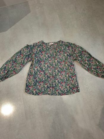 Blouse tape à l'oeil 4 ans