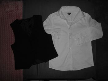 Chemise et boléro (Kiabi), taille: 8 ans
