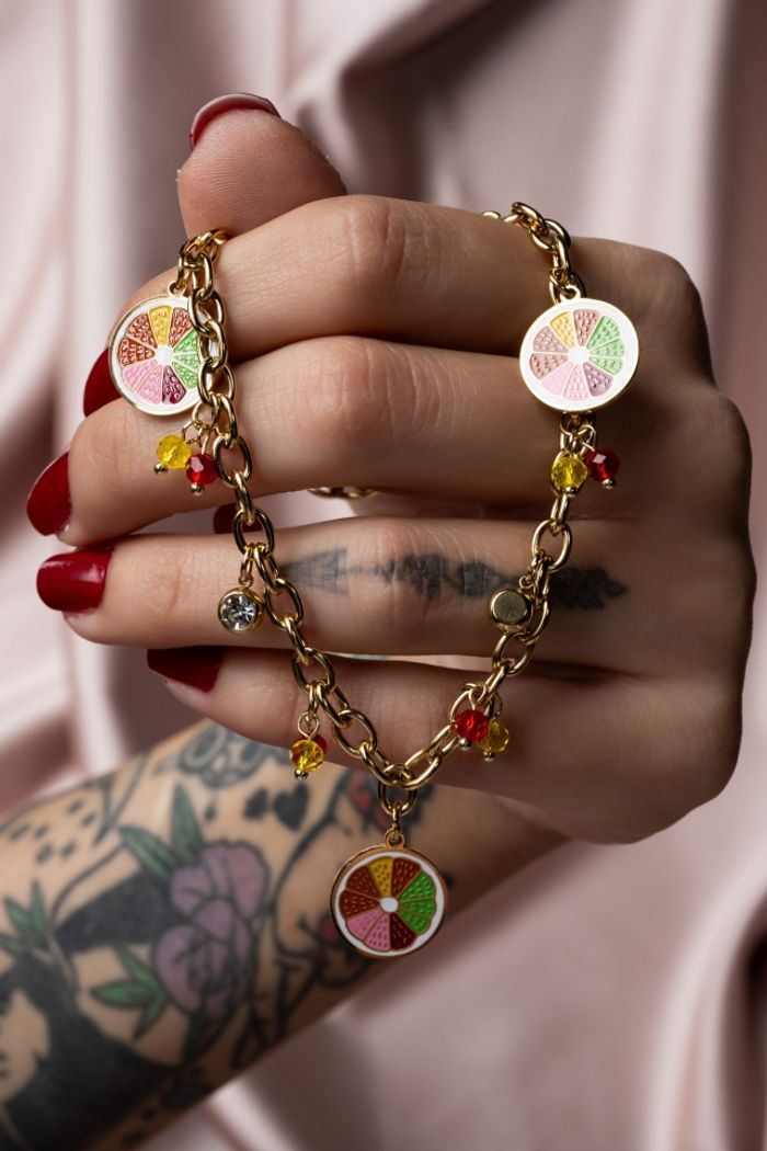Collier pamplemousse   ✅