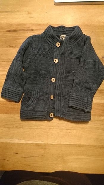 Gilet bleu marine