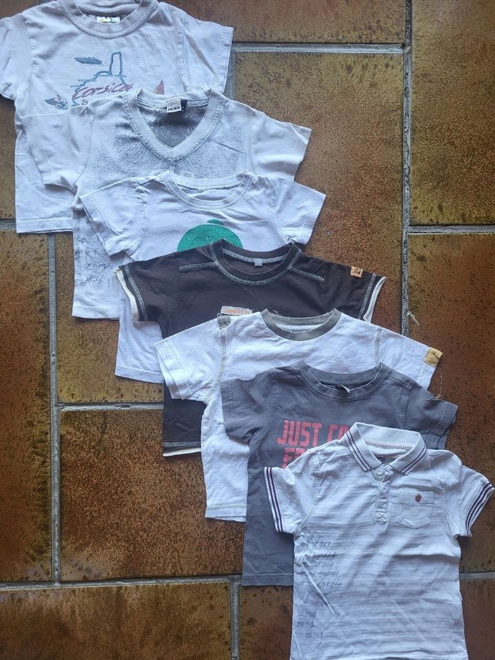 Lot de 7 tee-shirts garçon 3ans