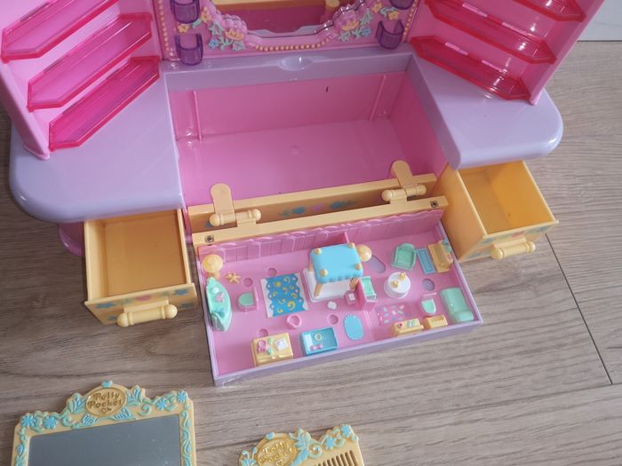 Coiffeuse polly pocket bluebird pyjama party - photo numéro 2